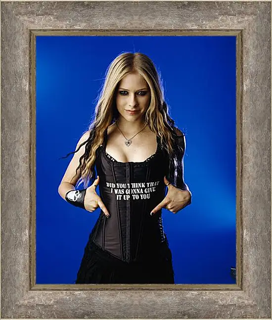 Картина в раме - Avril Lavigne - Аврил Лавин
