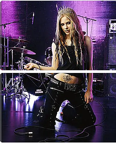 Модульная картина - Avril Lavigne - Аврил Лавин
