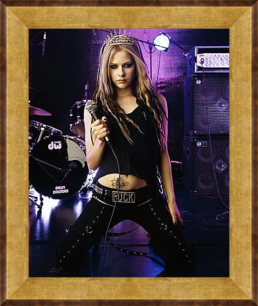 Картина в раме - Avril Lavigne - Аврил Лавин
