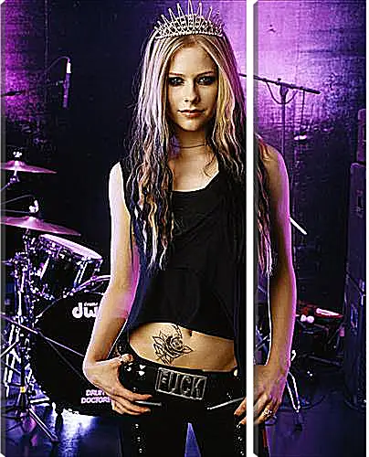 Модульная картина - Avril Lavigne - Аврил Лавин
