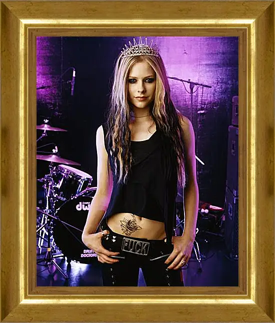 Картина в раме - Avril Lavigne - Аврил Лавин

