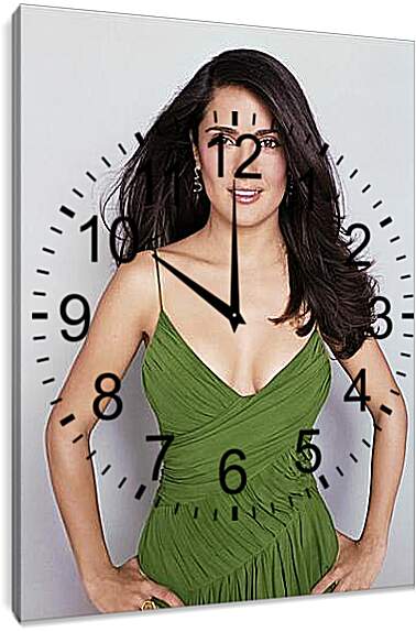 Часы картина - Salma Hayek - Сальма Хайек

