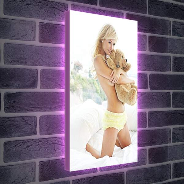 Лайтбокс световая панель - Paris Hilton - Пэрис Хилтон
