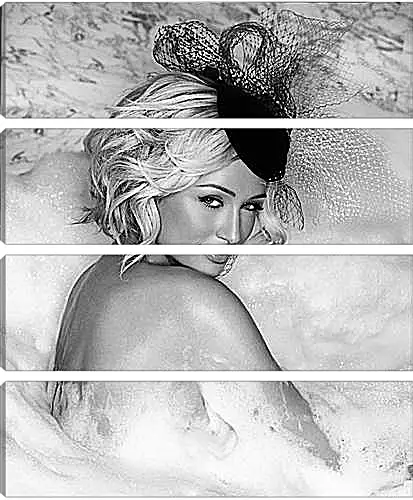 Модульная картина - Paris Hilton - Пэрис Хилтон
