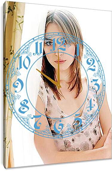 Часы картина - Keira Knightley - Кира Найтли
