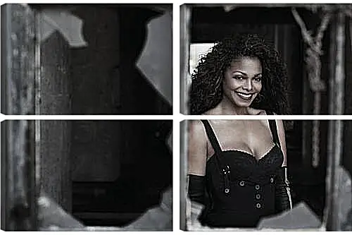 Модульная картина - Janet Jackson - Джанет Джексон
