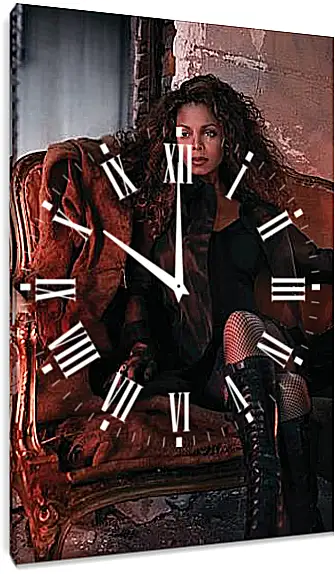 Часы картина - Janet Jackson - Джанет Джексон
