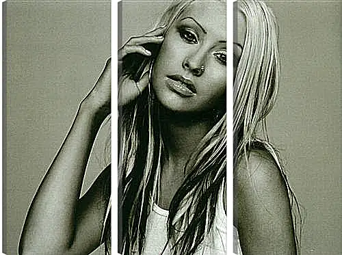 Модульная картина - Christina Aguilera - Кристина Агилера
