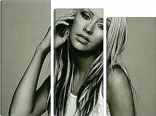 Модульная картина - Christina Aguilera - Кристина Агилера
