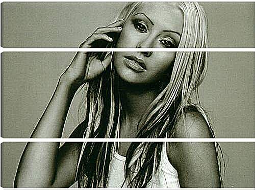Модульная картина - Christina Aguilera - Кристина Агилера
