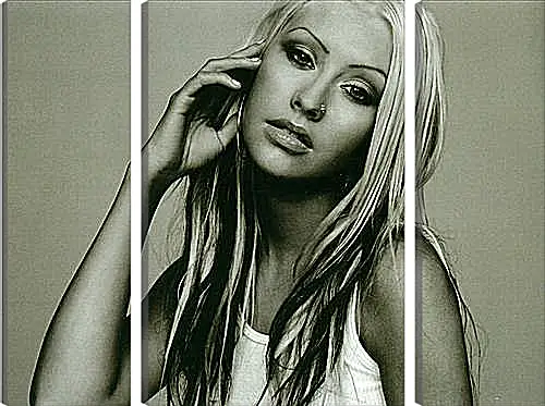 Модульная картина - Christina Aguilera - Кристина Агилера
