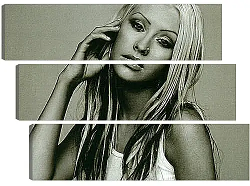 Модульная картина - Christina Aguilera - Кристина Агилера

