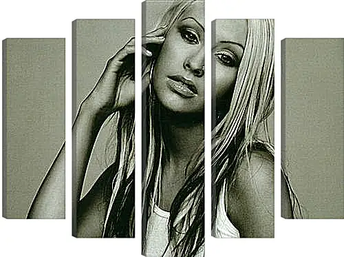 Модульная картина - Christina Aguilera - Кристина Агилера
