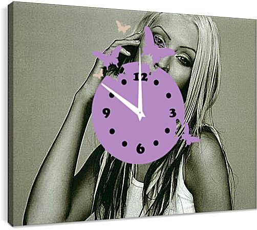 Часы картина - Christina Aguilera - Кристина Агилера
