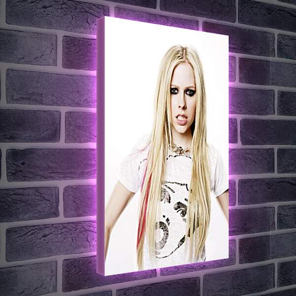 Лайтбокс световая панель - Avril Lavigne - Аврил Лавин
