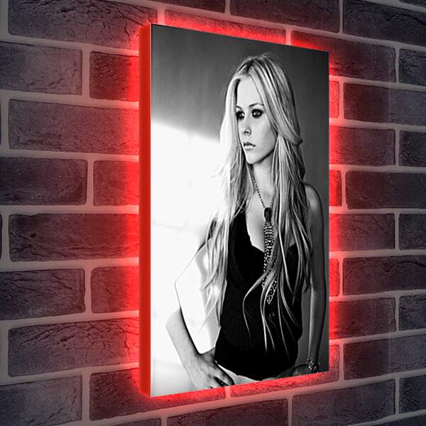 Лайтбокс световая панель - Avril Lavigne - Аврил Лавин
