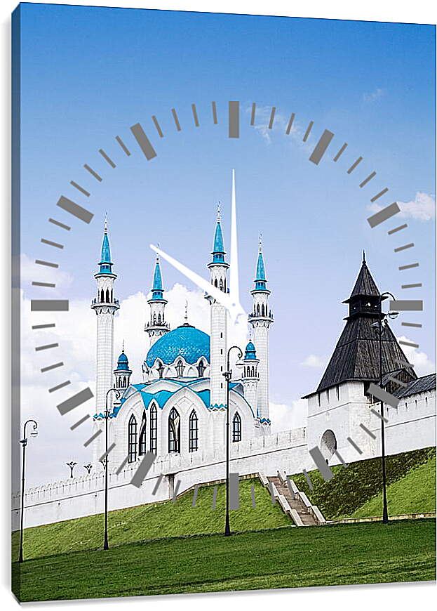 Часы картина - Казань Мечеть
