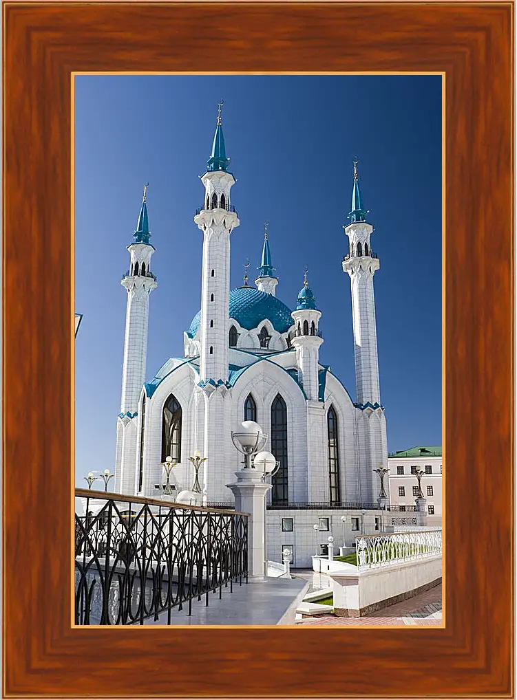 Картина в раме - Казанская мечеть