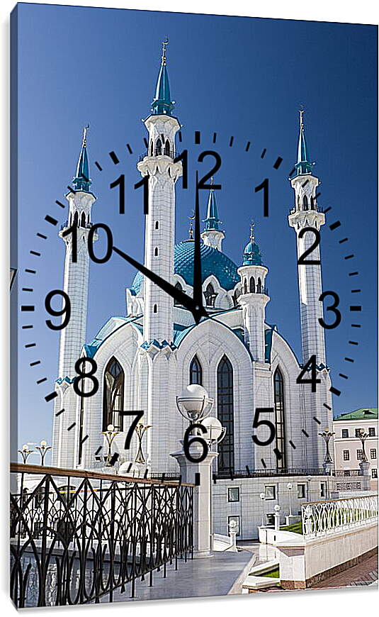 Часы картина - Казанская мечеть