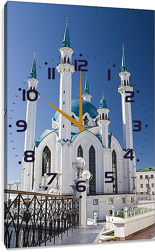 Часы картина - Казанская мечеть