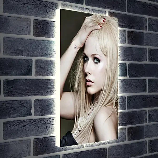 Лайтбокс световая панель - Avril Lavigne - Аврил Лавин
