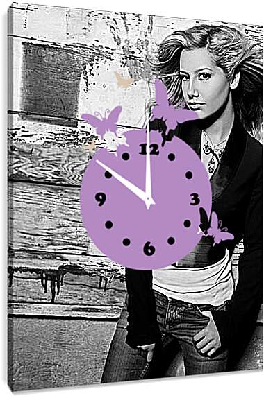 Часы картина - Ashley Tisdale - Эшли Тисдейл