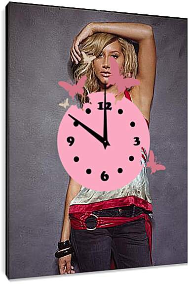 Часы картина - Ashley Tisdale - Эшли Тисдейл