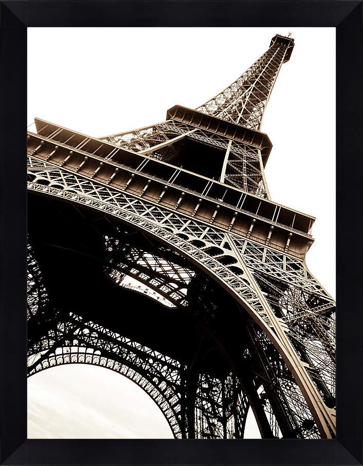 Картина в раме - Париж Эйфелева башня
