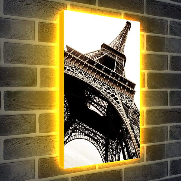 Лайтбокс световая панель - Париж Эйфелева башня
