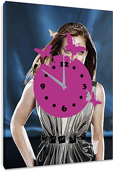 Часы картина - Amy Adams - Эми Адамс
