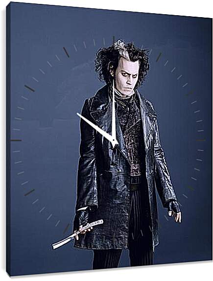 Часы картина - Johnny Depp - Джонни Депп
