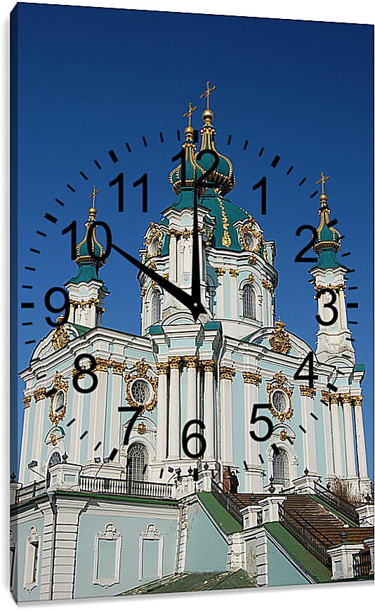 Часы картина - Храм

