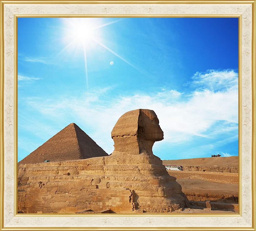 Картина в раме - Египетский Сфинкс
