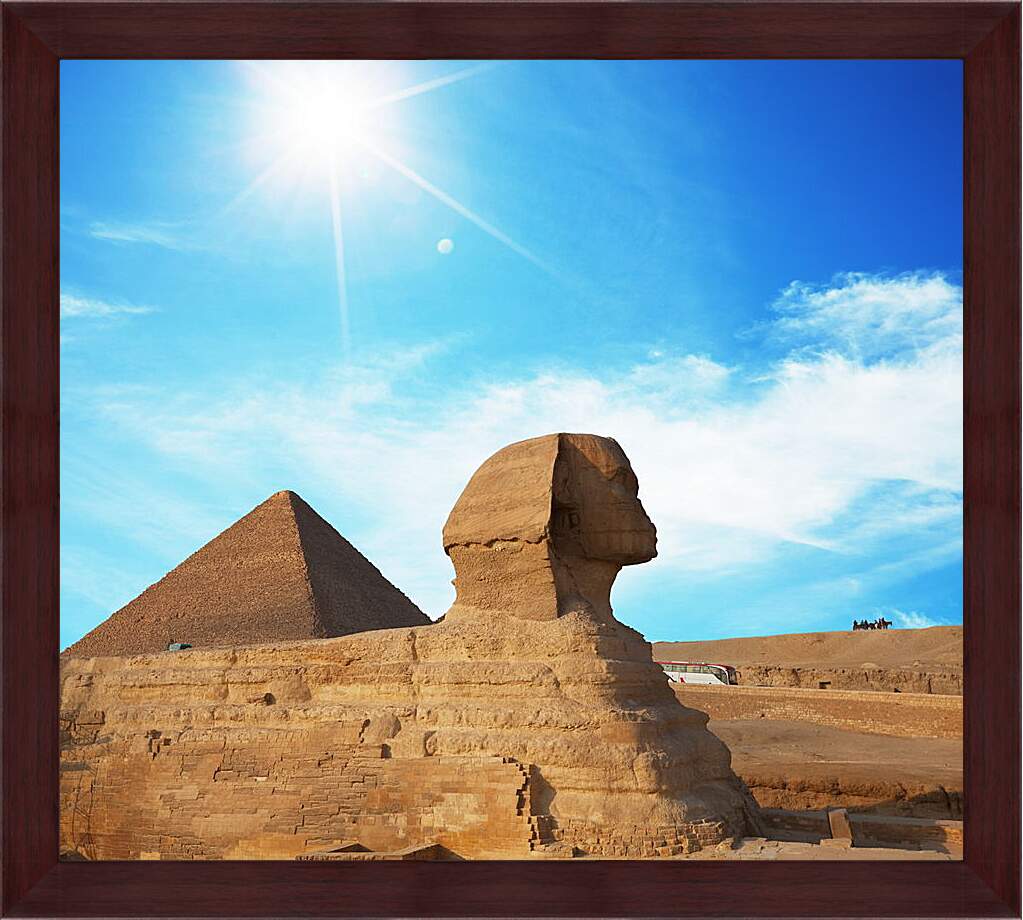 Картина в раме - Египетский Сфинкс

