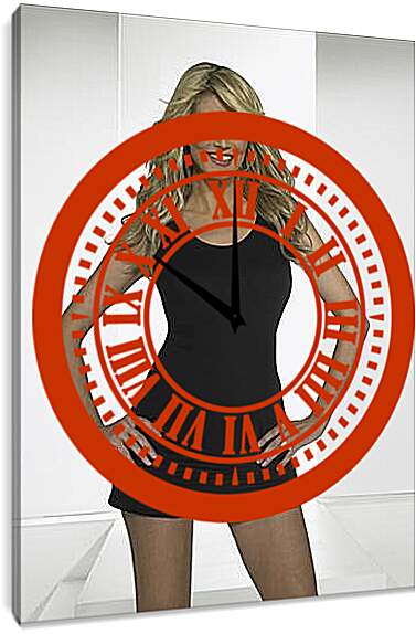 Часы картина - Heidi Klum - Хайди Клум
