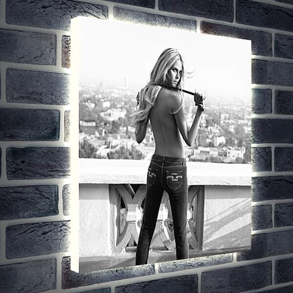 Лайтбокс световая панель - Heidi Klum - Хайди Клум
