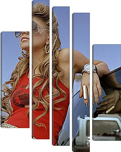 Модульная картина - Fergie - Ферджи
