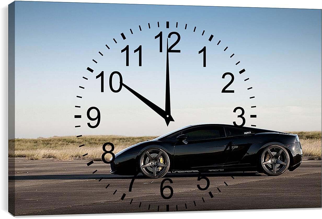 Часы картина - Lamborghini