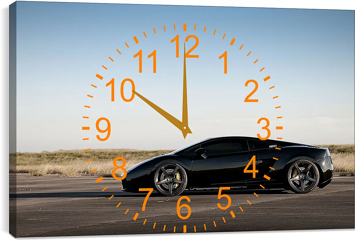 Часы картина - Lamborghini