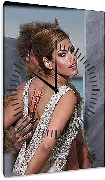 Часы картина - Eva Mendes - Ева Мендес
