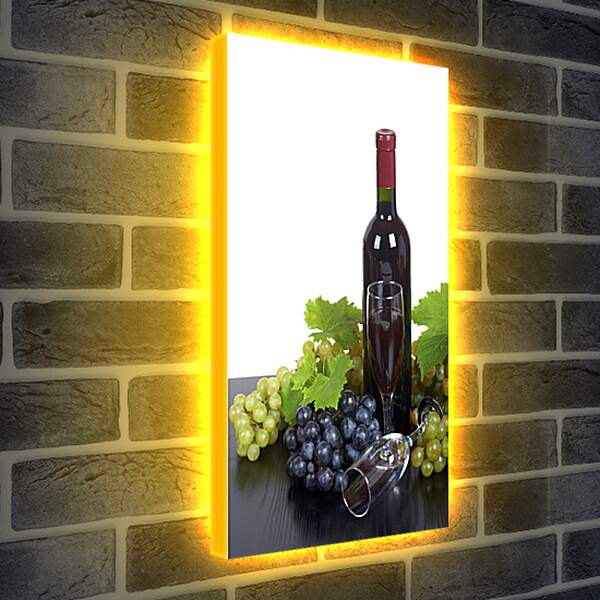Лайтбокс световая панель - Вино