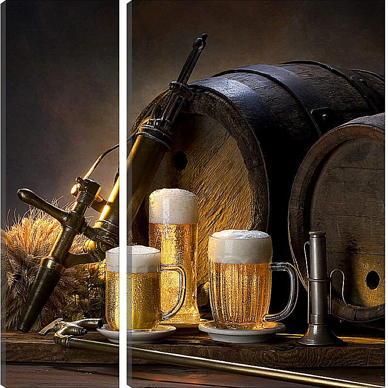 Модульная картина - Пиво