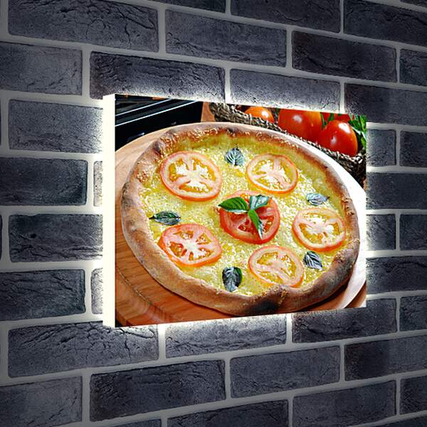 Лайтбокс световая панель - Пицца