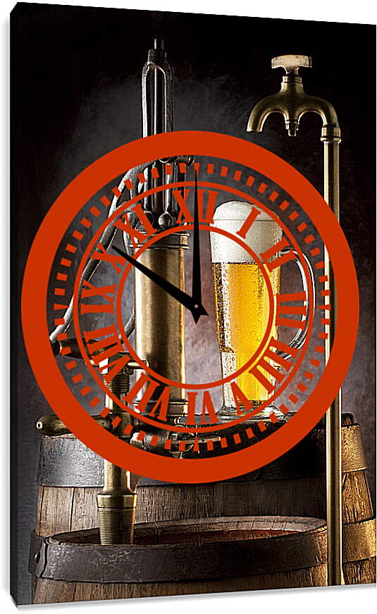 Часы картина - Пивоварня