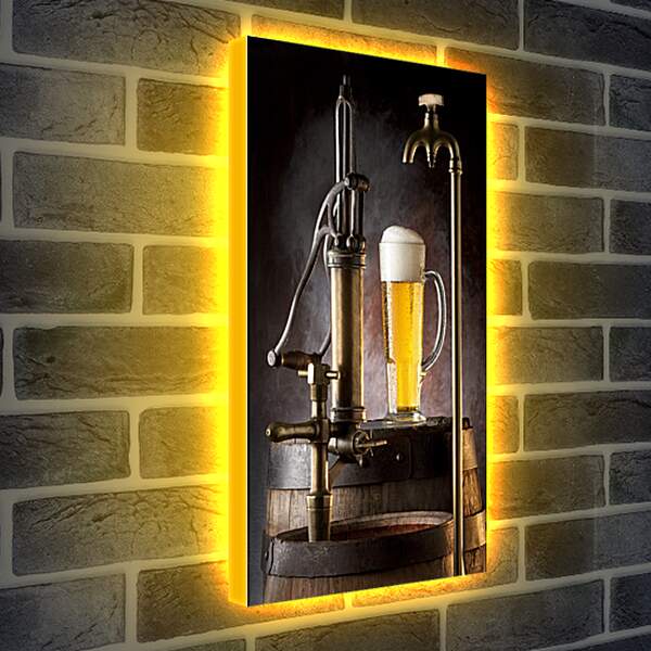Лайтбокс световая панель - Пивоварня