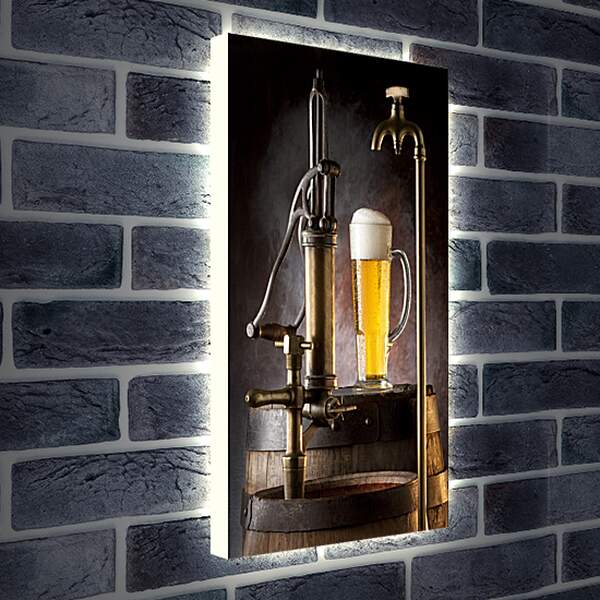 Лайтбокс световая панель - Пивоварня
