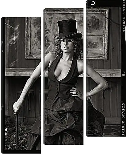 Модульная картина - Eva Mendes - Ева Мендес
