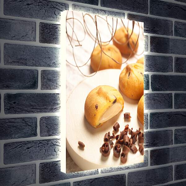 Лайтбокс световая панель - Печенье с шоколадом