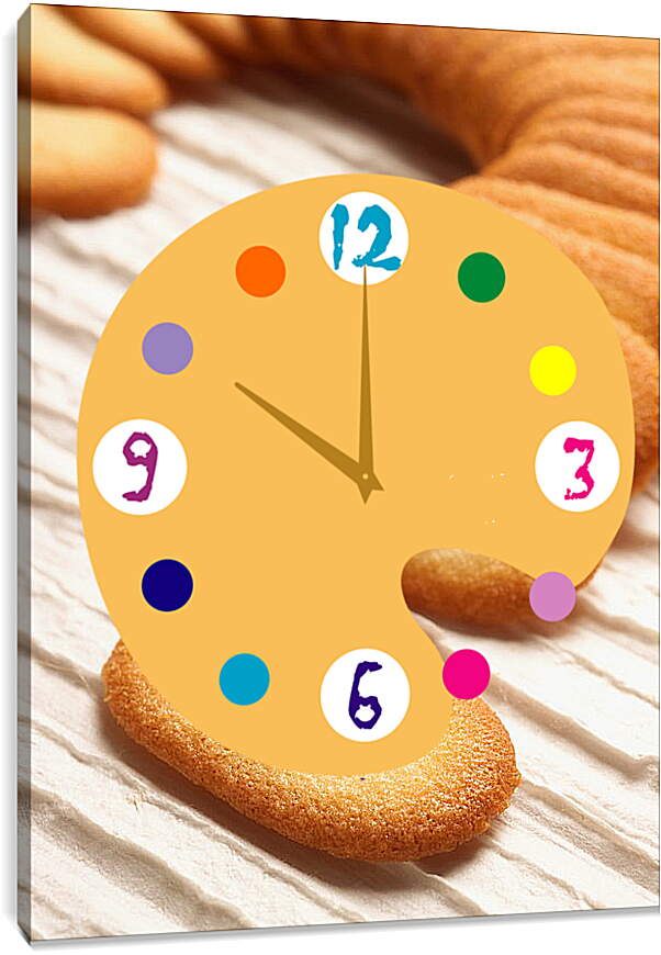Часы картина - Печенье