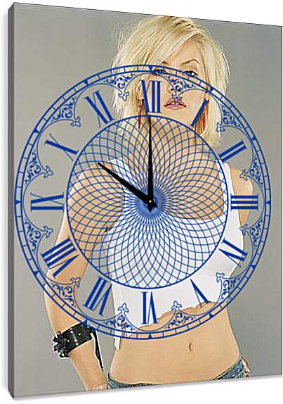 Часы картина - Elisha Cuthbert - Элиша Катберт
